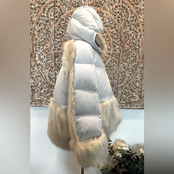 Nike x Sacai Parka Down Fill Faux Fur Skiing, Winter, Snow, Performance Jacket - Picture 8 of 16